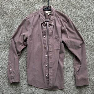 Men’s Madewell corduroy button down shirt  (size medium)